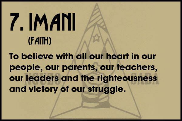 Kamau S Qu Ps Where The Web Clicks For Insightful Tips The Unity Of Kwanzaa Can Only Be Achieved With The Spirit Of Faith