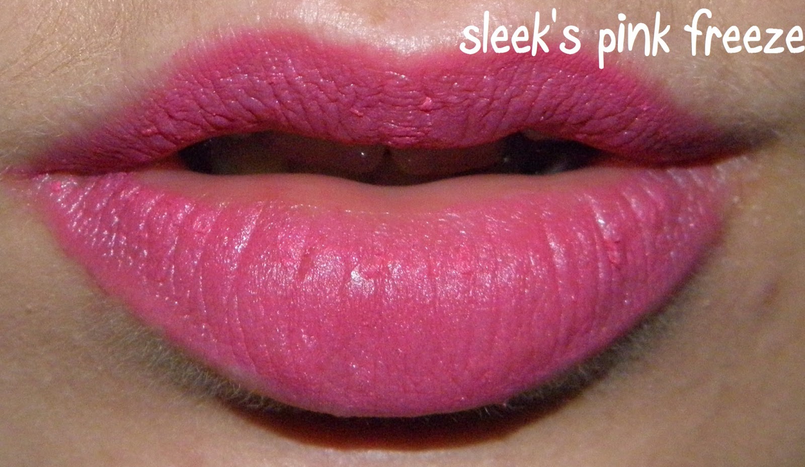 Sleek True Colour Lipstick in 'Pink Freeze' // GEEK GETS GLAM