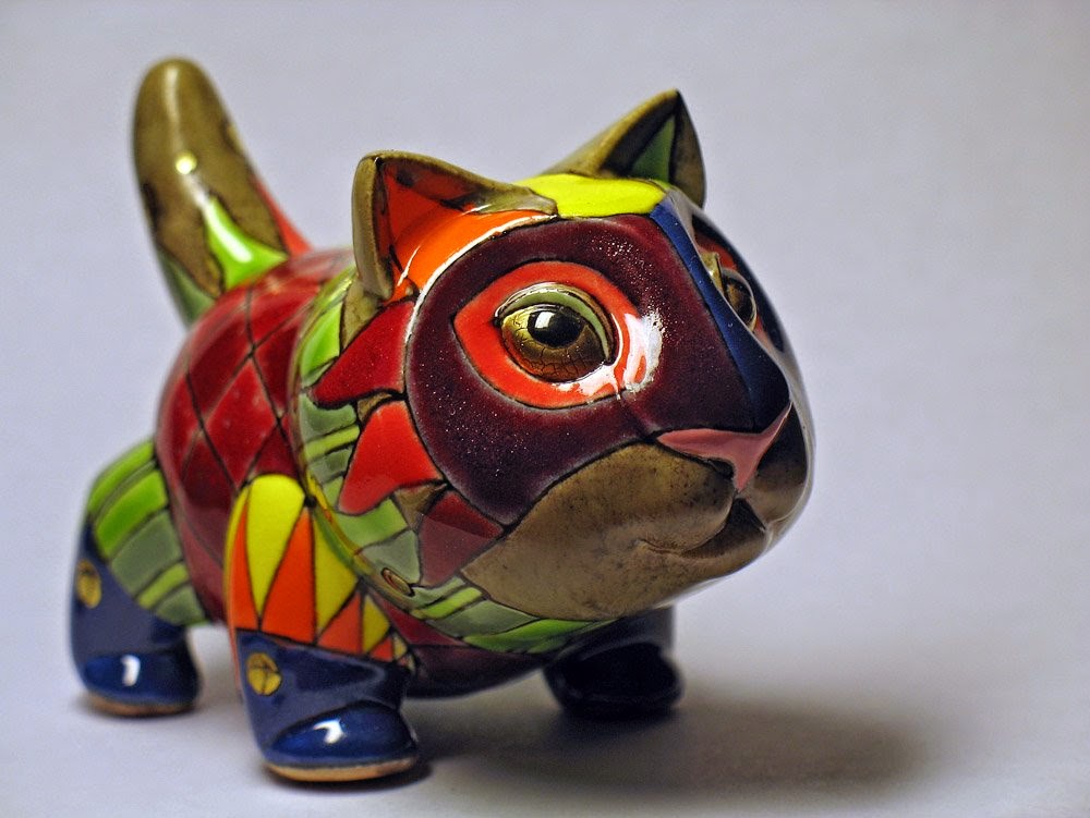 Porcelain and ceramic painted sculpture (20 photos) PHOTOS0