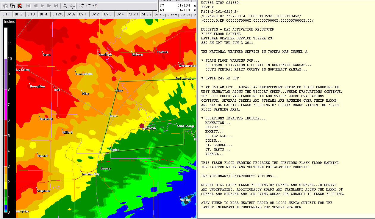 Capt. Spaulding's World Hundreds Evacuated in Manhattan KS Due To