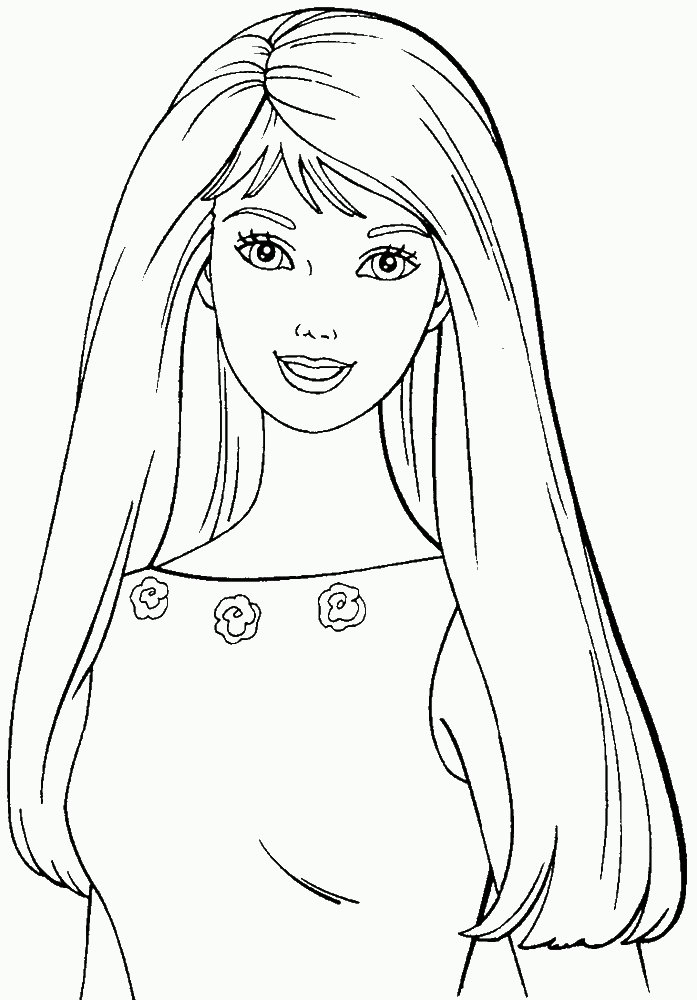 Maestra de Infantil: Las Barbies. Dibujos para colorear.