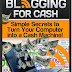 free e book blogging for cash for newbie 