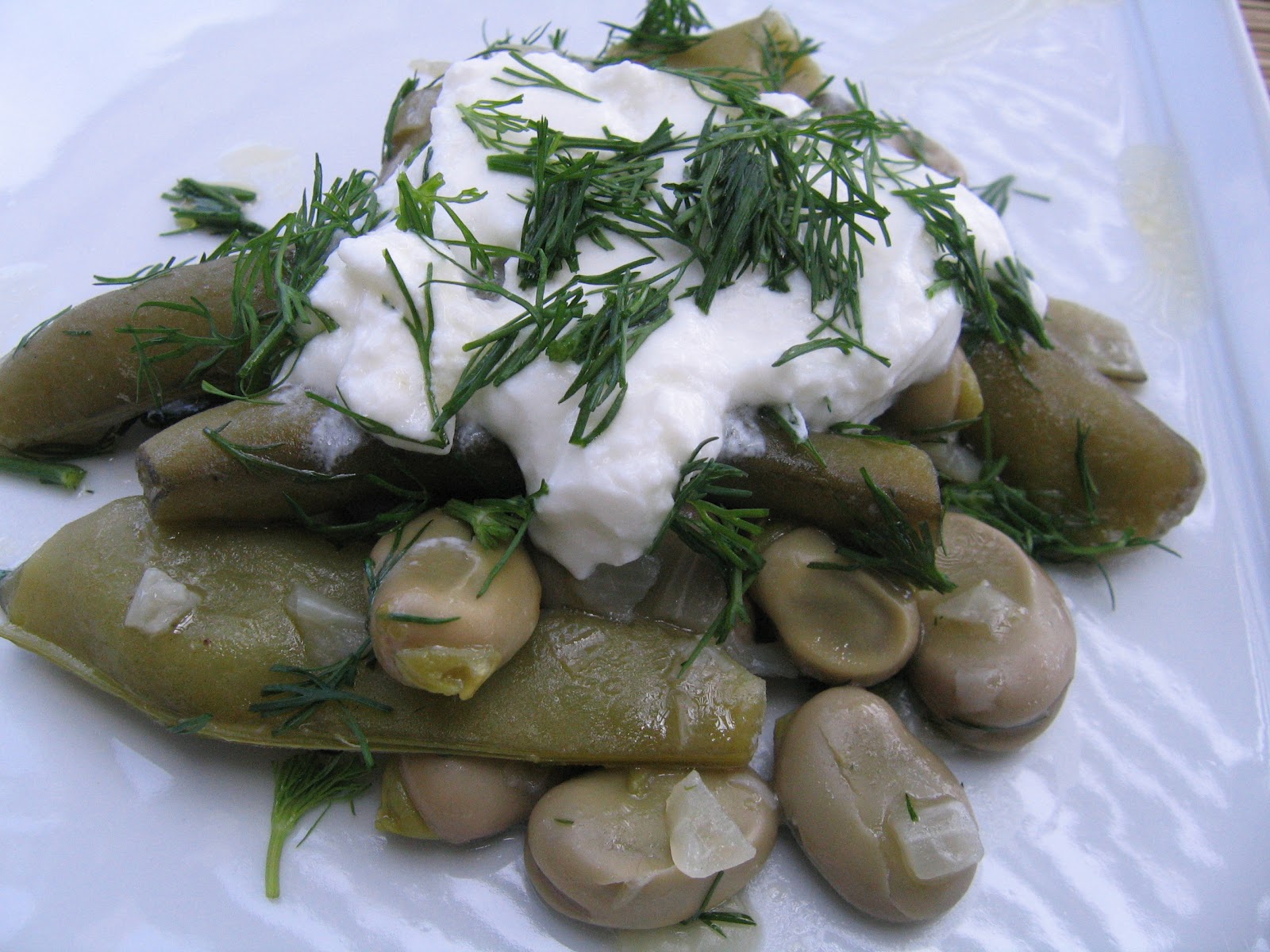 Yasemin's Kitchen Fava Beans in Olive Oil Zeytinyagli Bakla
