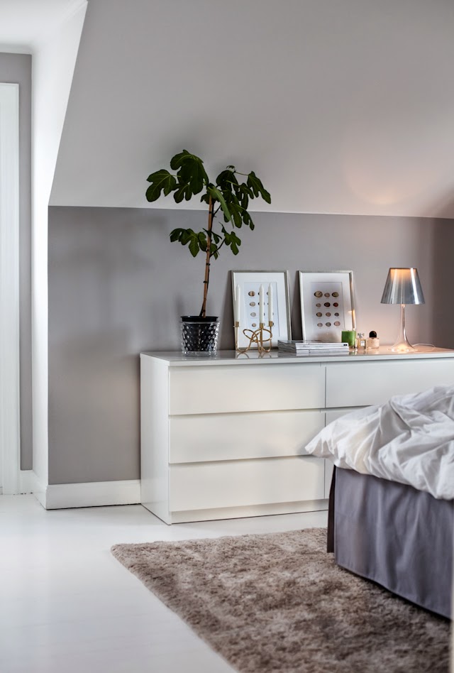 Casa de magnolia: inredningsdesign i form av snedtak feng shui