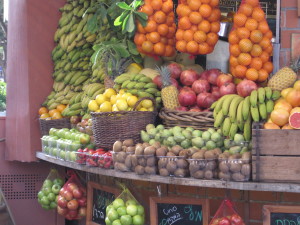 Kiosque à fruits
