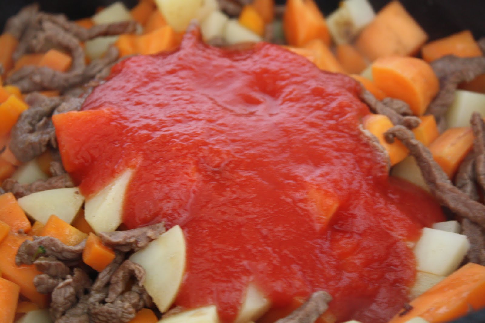 The Glen Patisserie Sweet potato beef & broccoli baby food