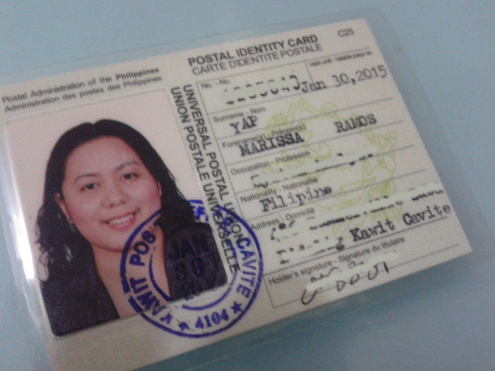 How To Get Postal Id Card