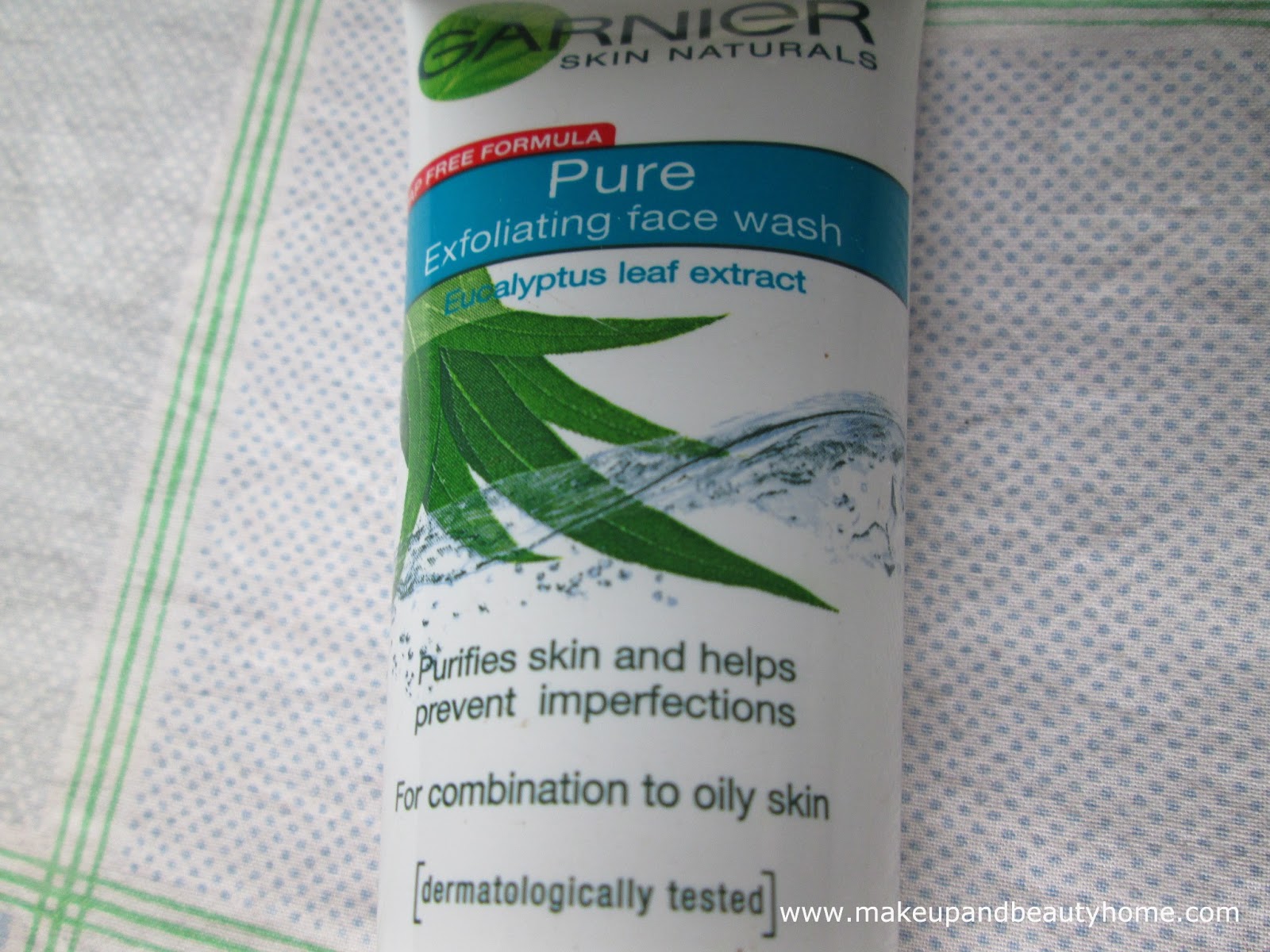 Garnier Skin Naturals Pure Exfoliating Face Wash Review