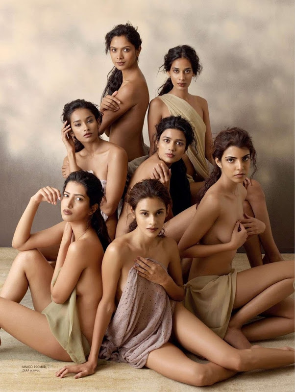 Topless Bollywood: Maxim January Topless Models