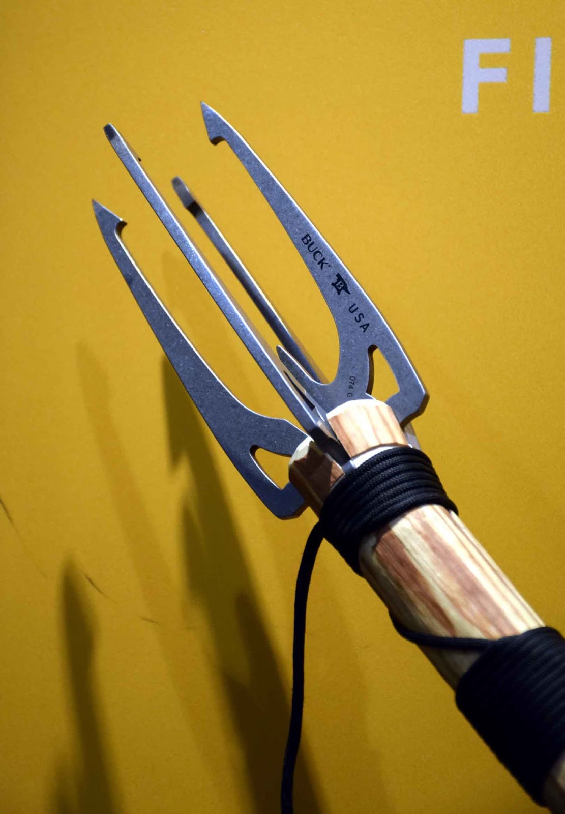 Rocky Mountain Bushcraft SHOT Show 2016 Buck Knives new Wilderness Survival Spear