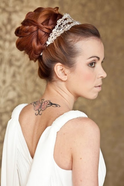 bridal hairstyles long hiar