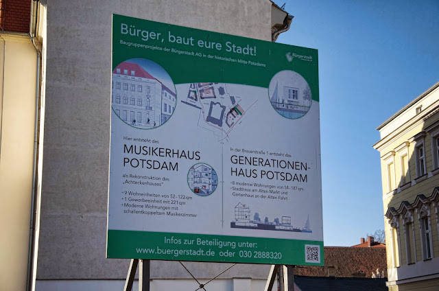Baustelle Potsdam, Generationenhaus, Friedrich-Ebert-Straße / Schloßstraße, 14467 Potsdam, 11.01.2014