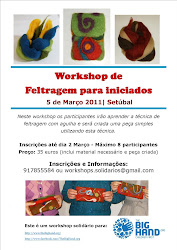 Workshop 5 Fevereiro Feltragem com agulha - Luisa Ribeiro