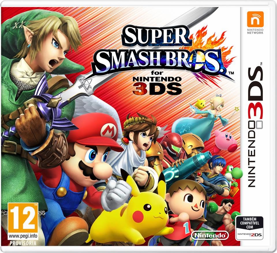 Super Smash Bros. 3DS precisa de atualização para jogar online