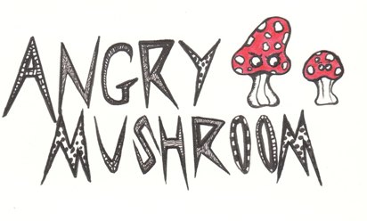 Angry Mushroom Art 
