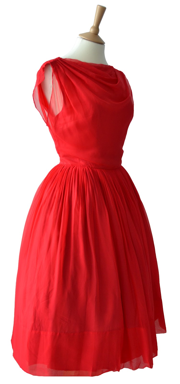 Evening Dresses Vintage Red Cocktail Dresses