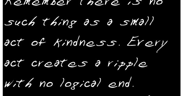 Essay about pay it forward