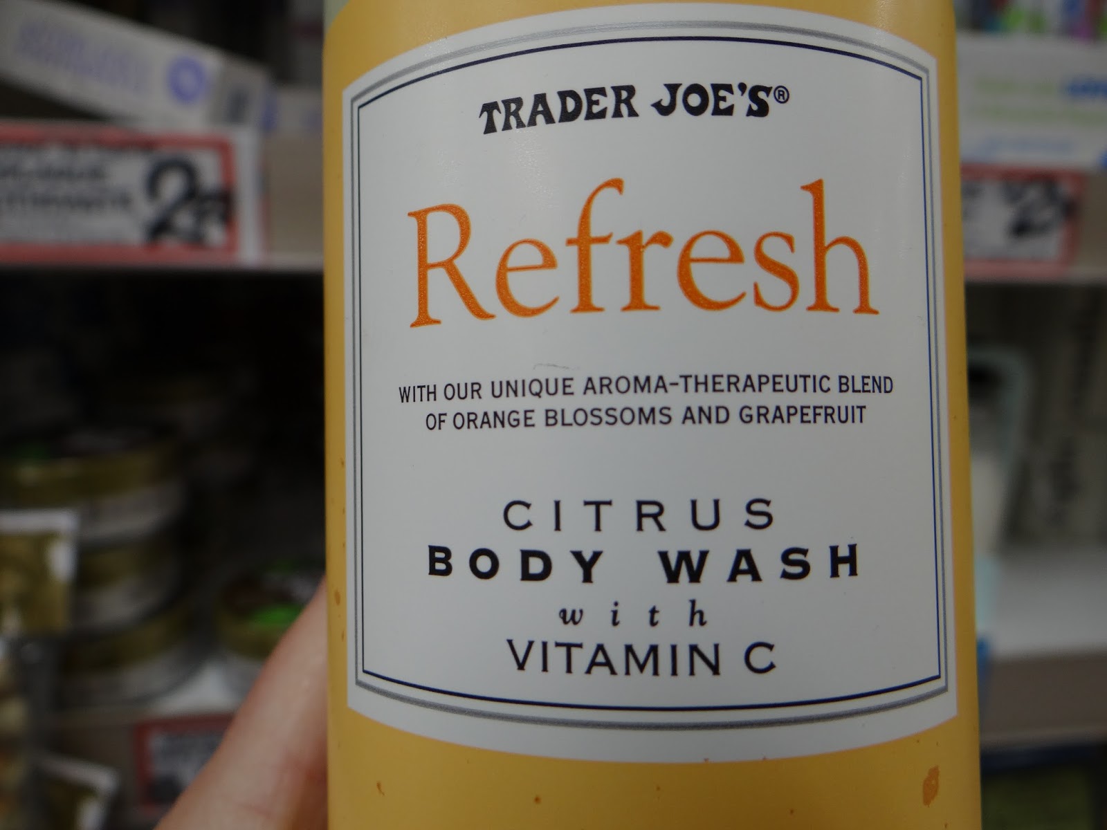Trader Joe's 365 Day 353 Refresh Citrus Body Wash (with Vitamin C)