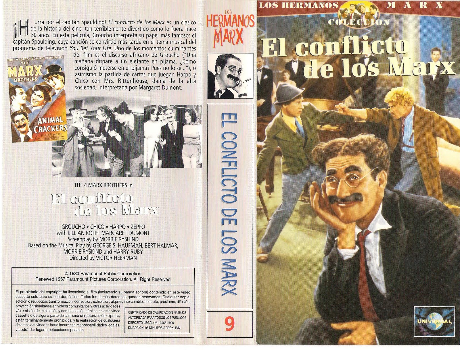 El Conflicto De Los Marx [1930]