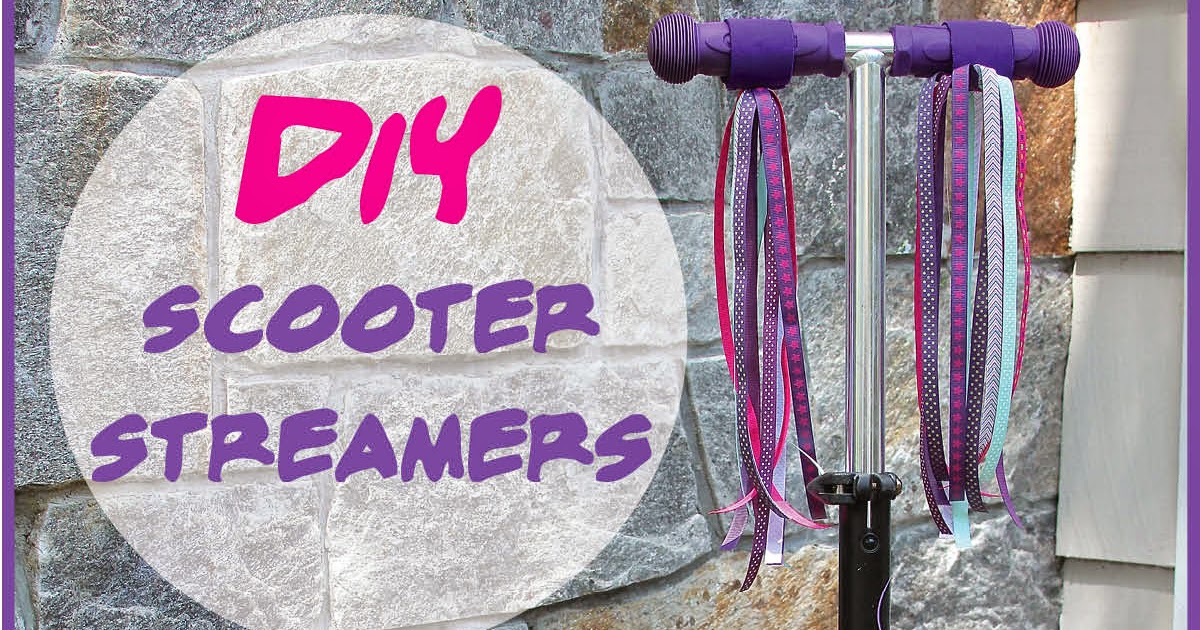 A Thrifter in Disguise DIY Scooter and Bike Streamers