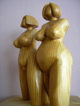 wood statuette - Cem Koc