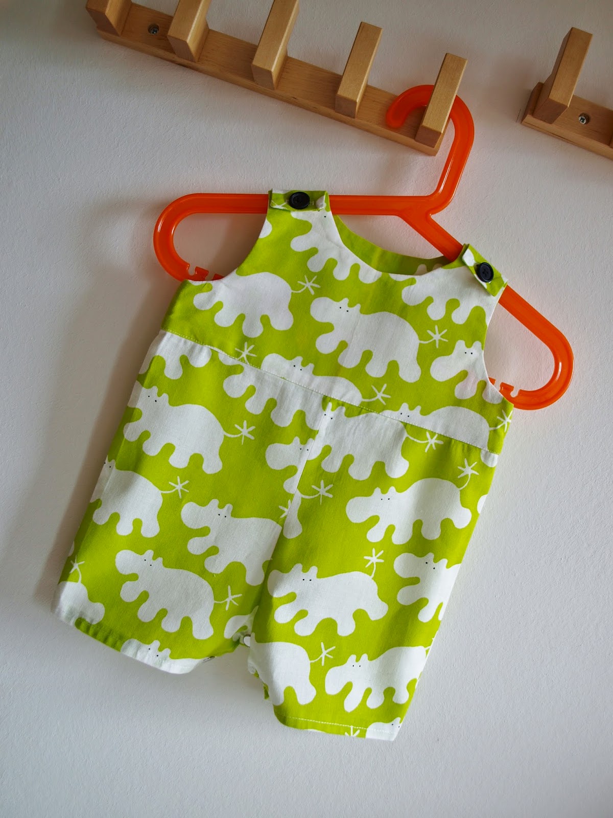 Crafted by Carly Baby Boy's Romper