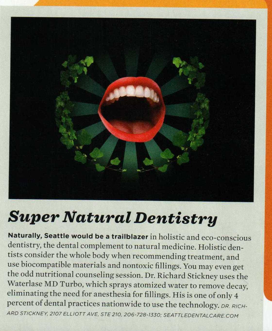 Seattle Met Magazine Top Dentists 2011 Holistic Dentist in Seattle