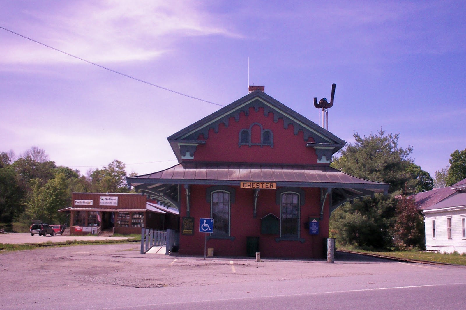 New England Travels Chester, Vermont Train Depot