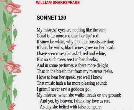 Love In Sonnet 130