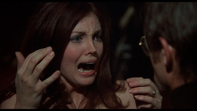Roddy McDowall and Gayle Hunnicutt in The Legend of Hell House