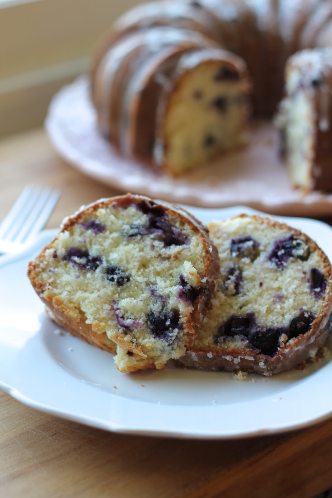 Young and Entertaining: Blueberry Lime Pound Cake