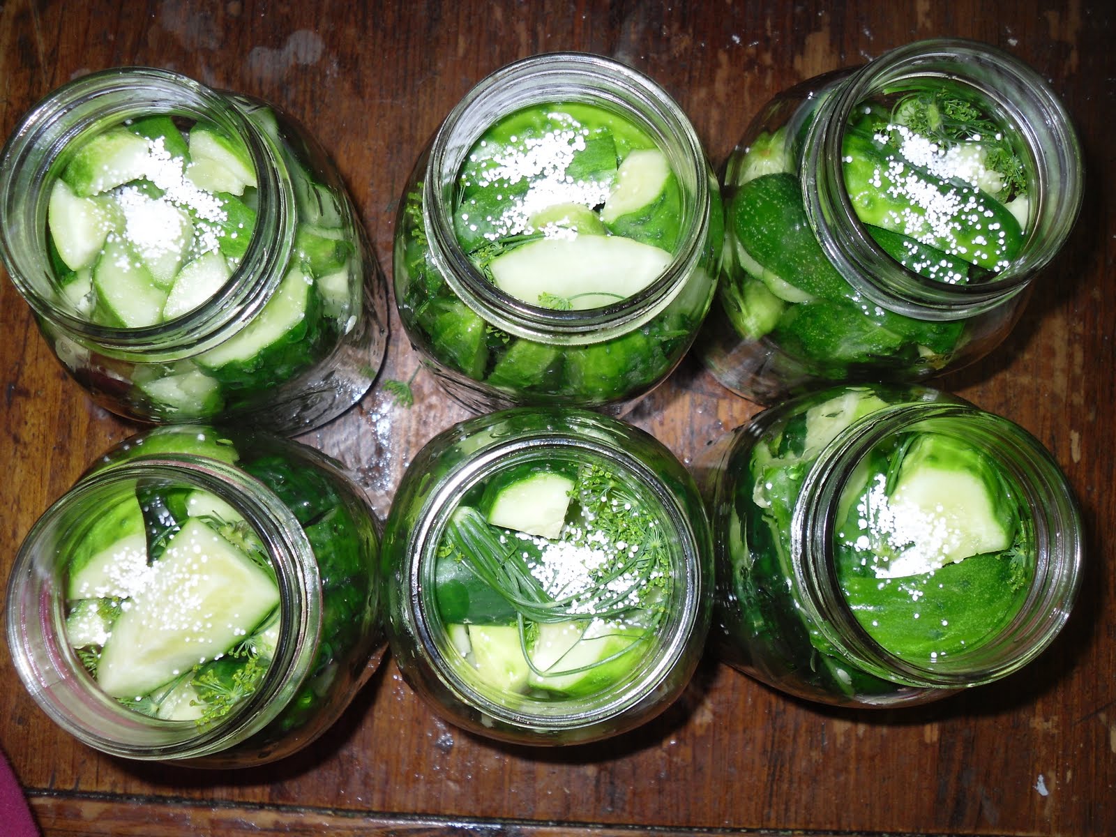 Simply Loving Home Dill Pickles & Canned Green Beans.....