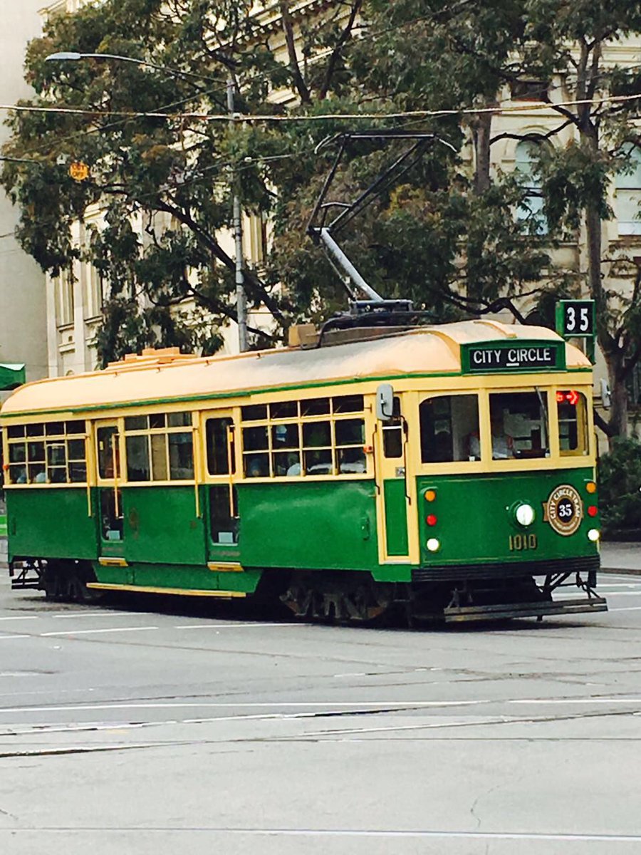The Old Tram of Melbourne, Australia
