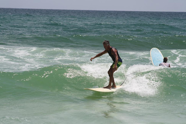 Kendall Roose Surfing at Pensacola Beach on Sunday May 13, 2012