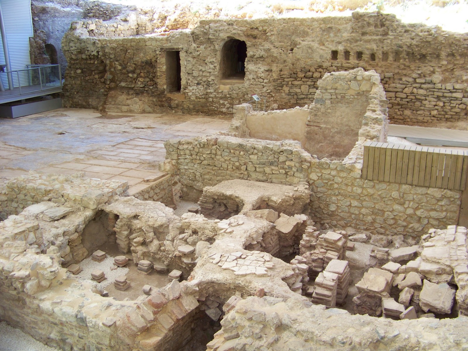Imperio Romano El barrio del Foro romano de Cartagena