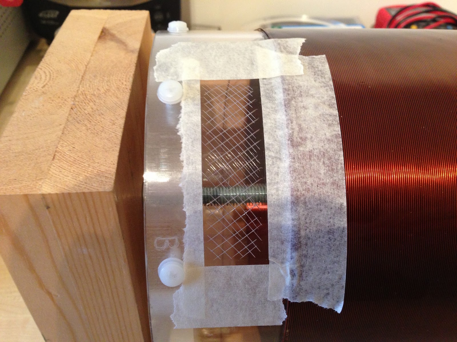 Paul's Tesla Coil Blog Secondary Coil Ground Terminal