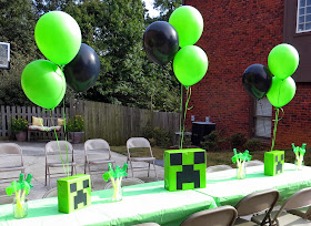 Room Mom Extraordinaire: Minecraft Birthday Party
