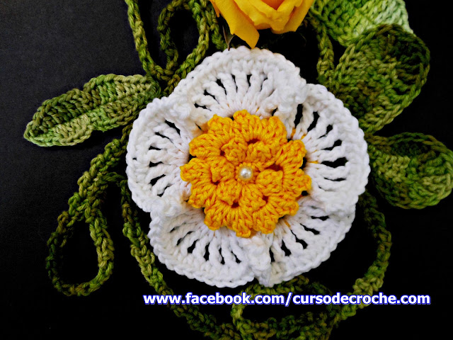 dvd flores cinco volumes loja curso de croche frete gratis aprender croche com edinir-croche