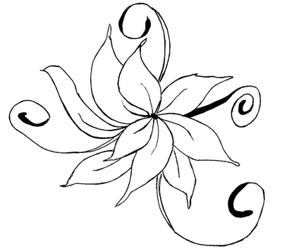 Desenhos de Flores Desenhos de Flores para Imprimir