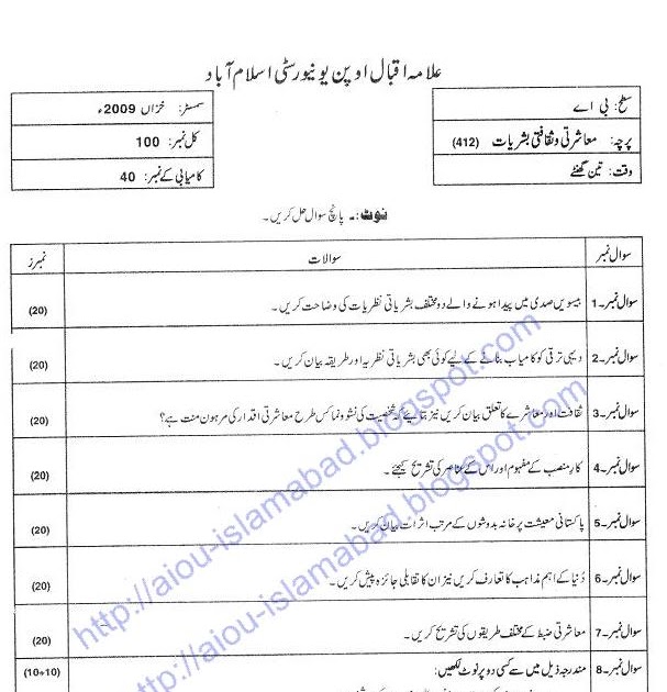 Aiou assignment 2021 image