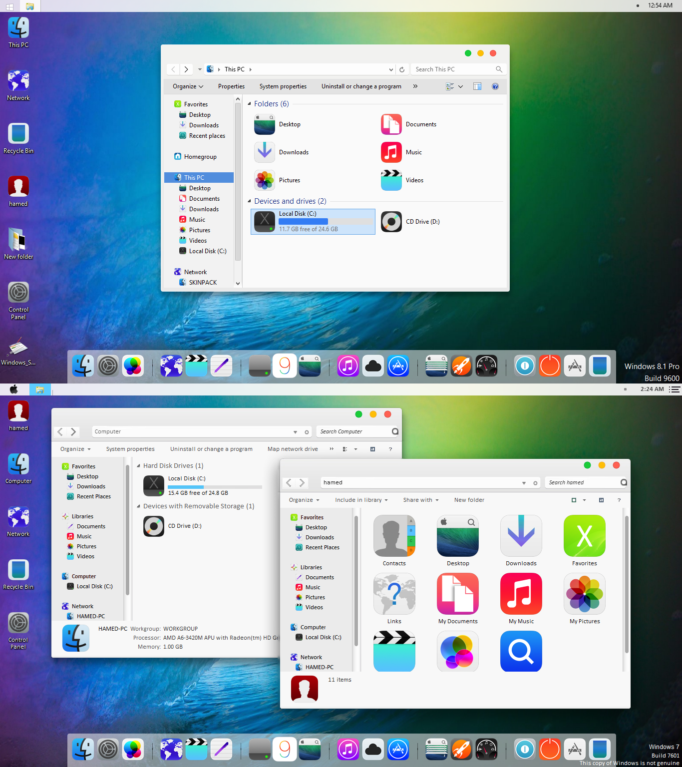 ios 11 skin pack for windows 10 free download
