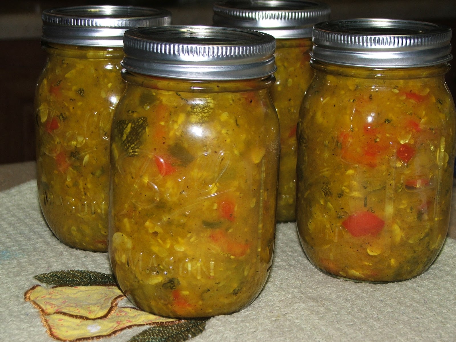 Canning Granny Zesty Zucchini Relish