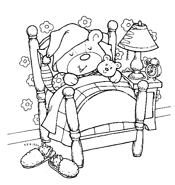 teddy bear coloring pages free printable | FCP