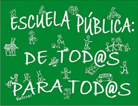 POR LA ESCUELA  PÚBLICA