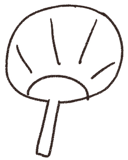 うちわのイラスト ゆるかわいい無料イラスト素材集