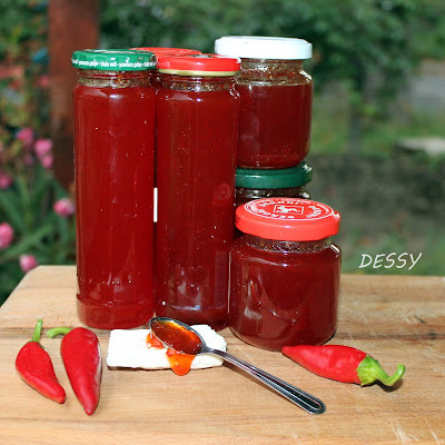 Конфитюр от люти чушки