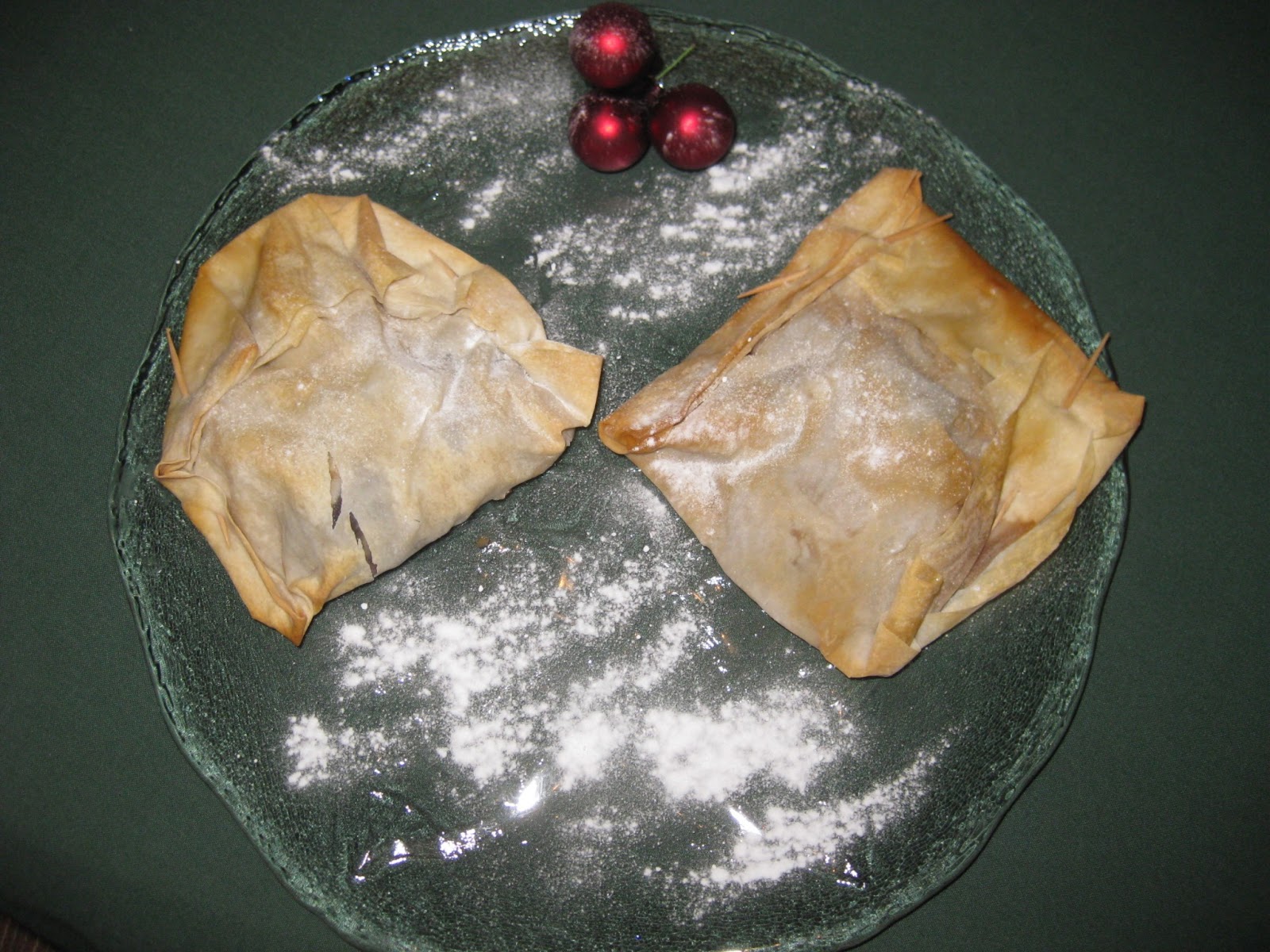 Julie's Zeit: Dessert aus der Hexenküche: Teigtaschen mit