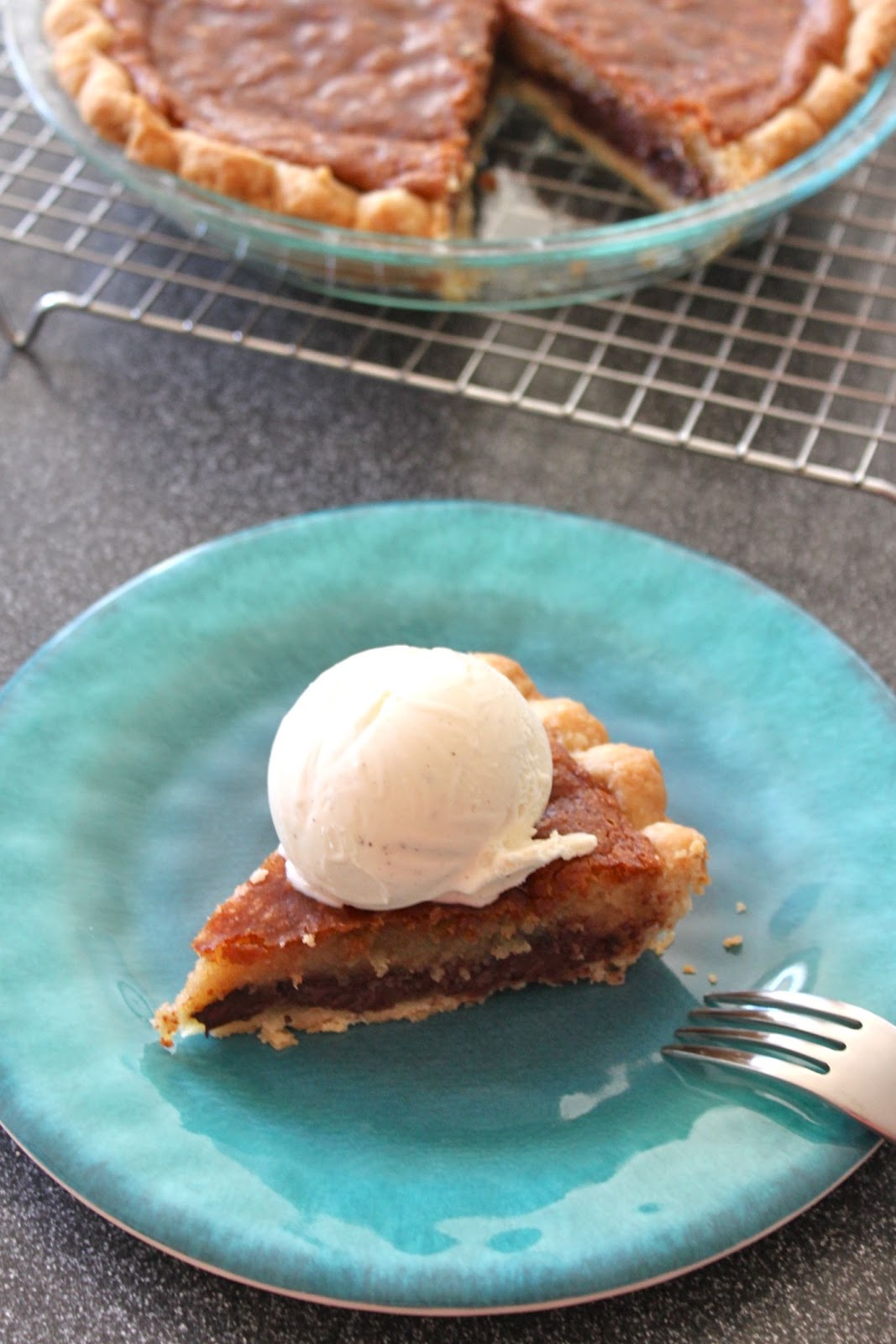 Baked Perfection Chocolate Chip Cookie Pie