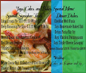Jays Cakes and Bakes Special Menu!