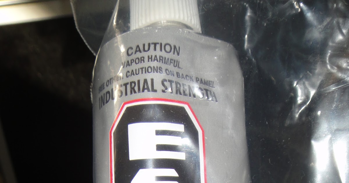 E6000 Glue 3.7 Fluid Ounces